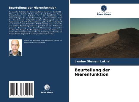 Lamine Ghanem Lakhal: Beurteilung der Nierenfunktion, Buch