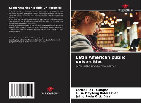 Carlos Rios - Campos: Latin American public universities, Buch