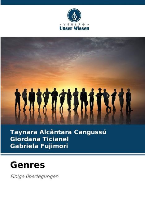 Taynara Alcântara Cangussú, Giordana Ticianel, Gabriela Fujimori. Genres: Einige Überlegungen. Silhouetten vor Sonnenuntergang.