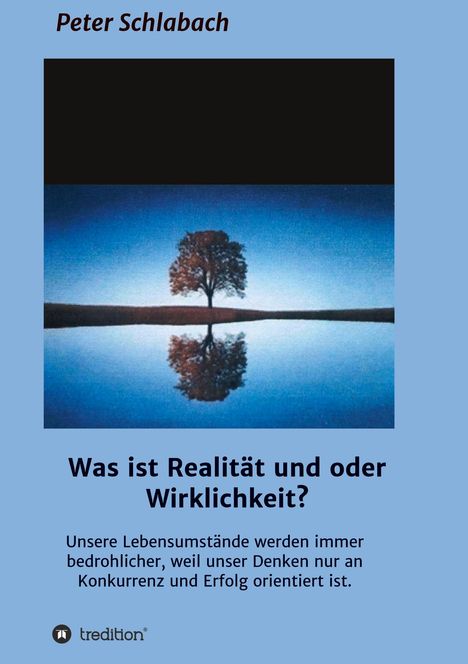Peter Schlabach: Was ist Realität und/oder Wirklichkeit?, Buch