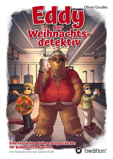 Oliver Grudke: Eddy der Weihnachtsdedektiv, Buch