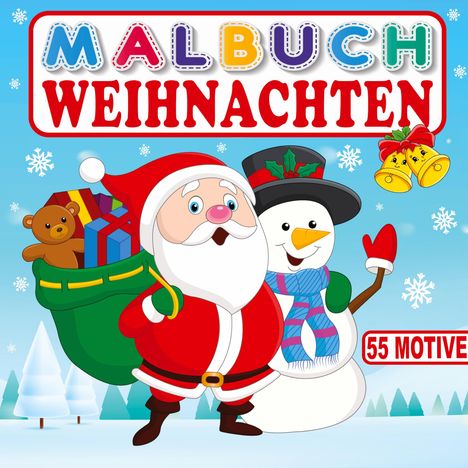 S Collection &amp; L Creative: Malbuch Weihnachten 55 Motive, Buch