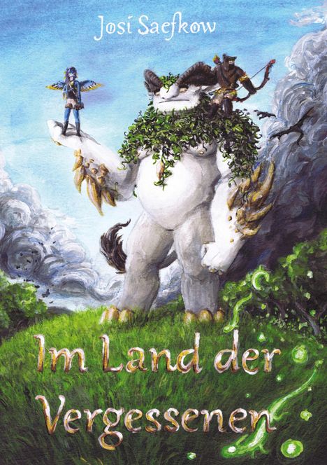 Josi Saefkow: Im Land der Vergessenen - Fantasyroman mit mehr als 100 handgezeichneten Illustrationen., Buch