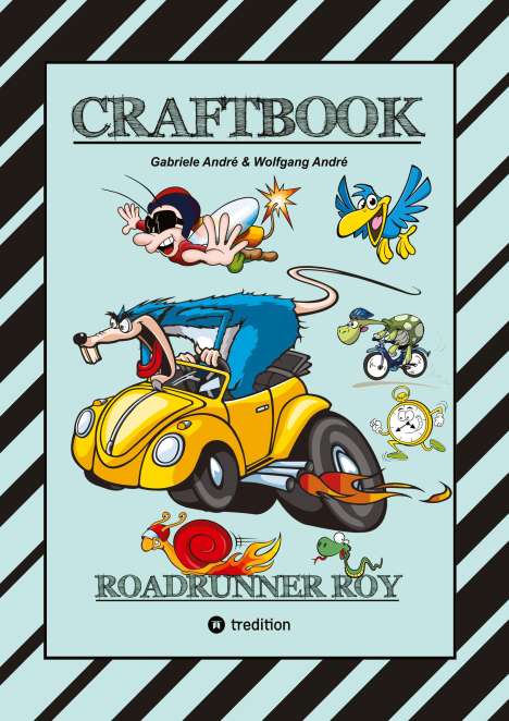 Wolfgang André: Craftbook - Race On Game - 100 Tolle Fahrzeug Motive - Lustige Rätsel - Offroad - Schnelle Autos - Oldtimer - F1, Buch