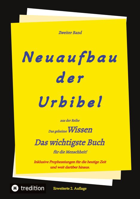 Johannes Greber: 2. Auflage 2. Band von Neuaufbau der Urbibel, Buch