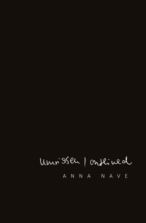 Anna Nave: umrissen // outlined, Buch