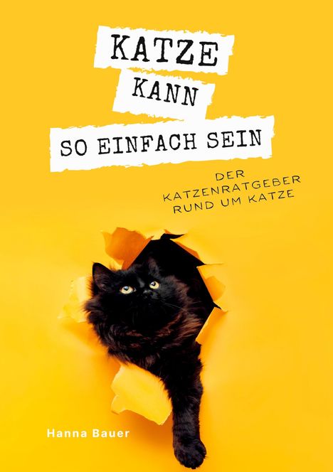 Hanna Bauer: Katze kann so einfach sein, Buch