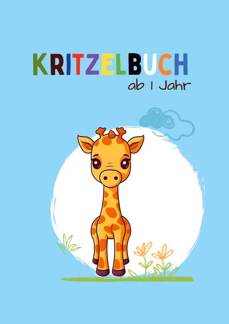 Nora Milles: Kritzelbuch ab 1 Jahr Tiere, Buch