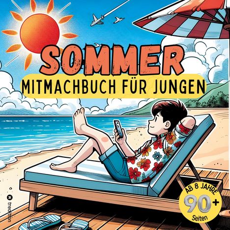 Sunnie Ways: Mitmachbuch für Jungen Sommer - Für clevere Kinder 8-12 Jahre - Ausmalen, Witze, Labyrinthen, Wimmelbilder + mehr, Buch