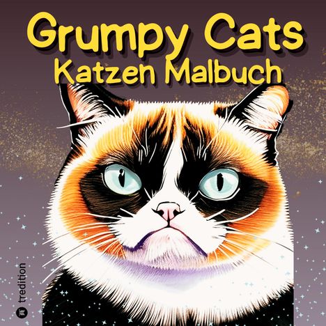 Kenya Kooper: Grumpy Cats Katzen Malbuch für Erwachsene, Teens und Kinder 30 Ausmalbilder Lustige mürrische Katzen Lustiges Malbuch Entspannen Katzenliebhaber Mitmachbuch, Buch
