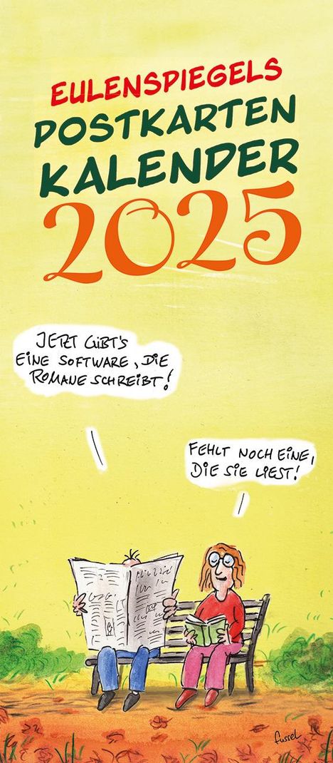 Eulenspiegels Postkartenkalender 2025, Kalender