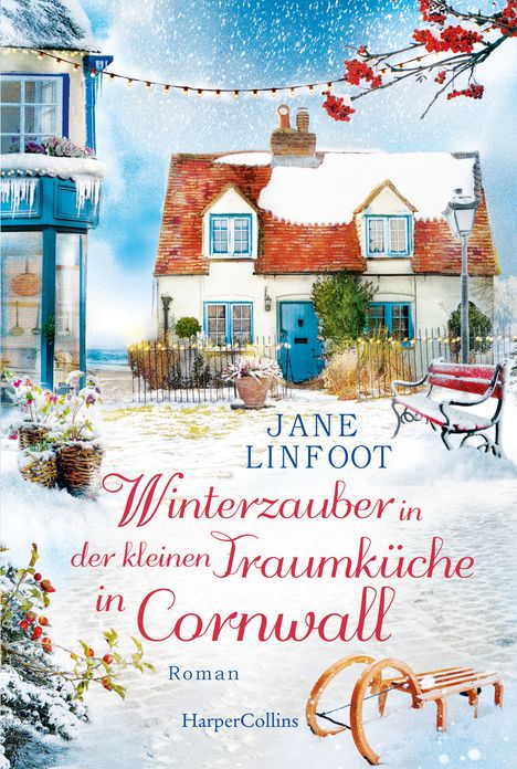 Jane Linfoot: Winterzauber in der kleinen Traumküche in Cornwall, Buch