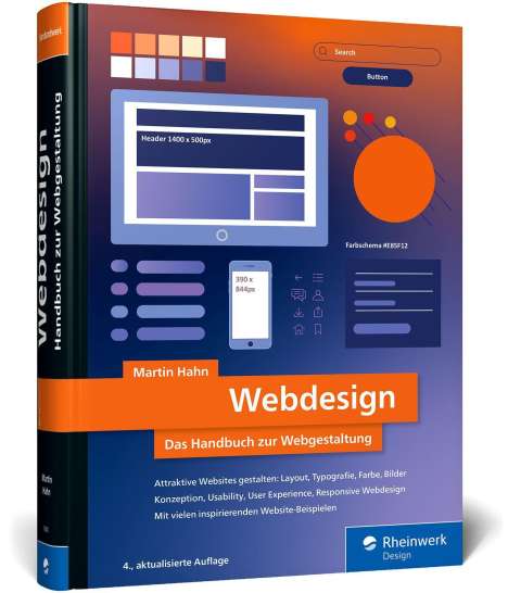 Martin Hahn: Webdesign, Buch