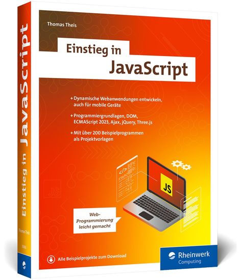 Thomas Theis: Einstieg in JavaScript, Buch