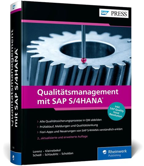 Yvonne Lorenz: Qualitätsmanagement mit SAP S/4HANA, Buch