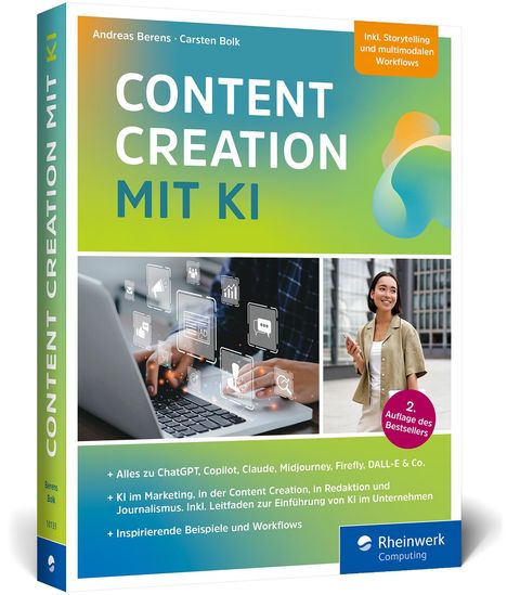 Andreas Berens: Content Creation mit KI, Buch
