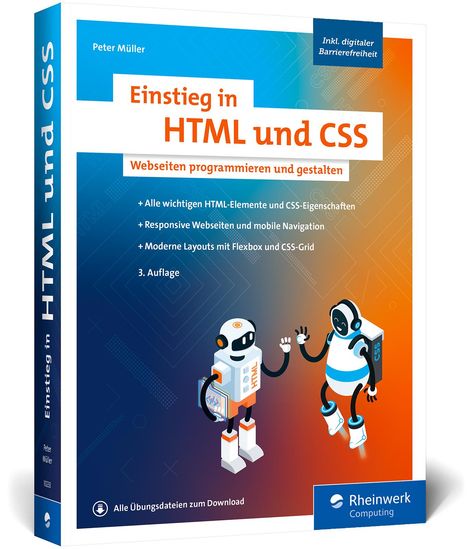 Peter Müller: Einstieg in HTML und CSS, Buch