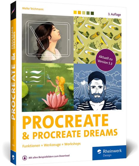 Meike Teichmann: Procreate und Procreate Dreams, Buch