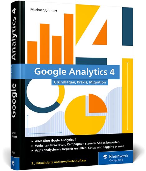 Markus Vollmert: Google Analytics 4, Buch