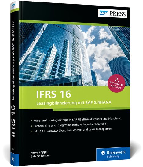 Anke Köppe: IFRS 16 - Leasingbilanzierung mit SAP S/4HANA, Buch