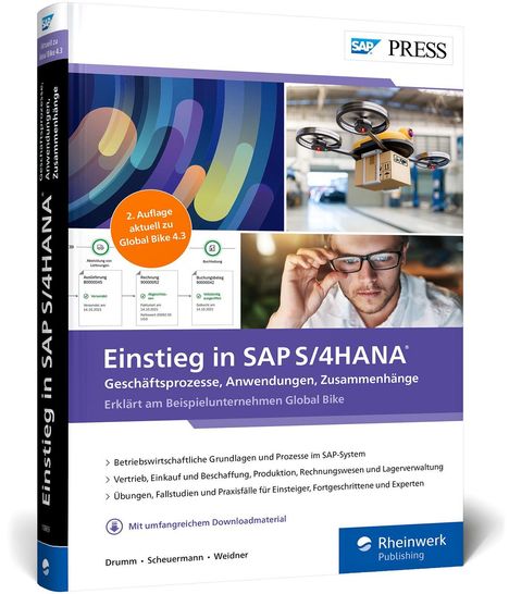 Christian Drumm: Einstieg in SAP S/4HANA, Buch