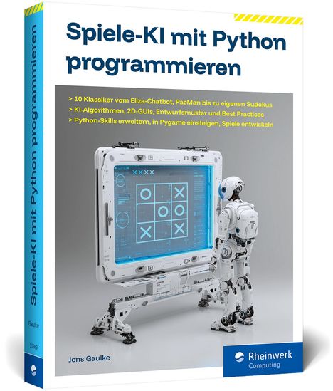 Jens Gaulke: Spiele-KI mit Python programmieren, Buch