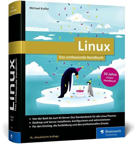 Michael Kofler: Linux, Buch