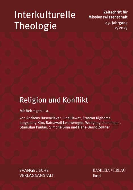 Religion und Konflikt, Buch