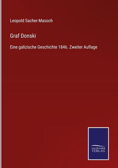 Leopold Sacher-Masoch: Graf Donski, Buch