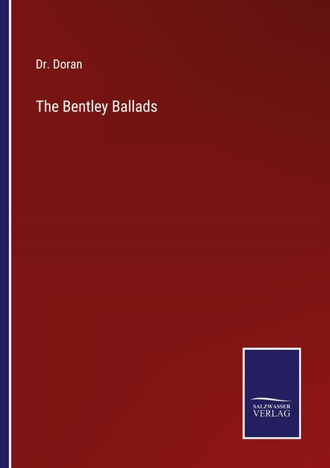 Doran: The Bentley Ballads, Buch