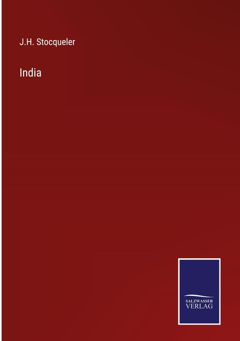 J. H. Stocqueler: India, Buch