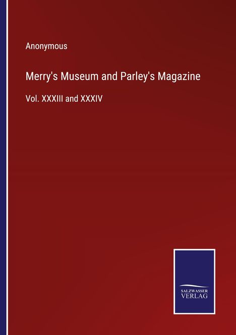 Anonymous: Merry's Museum and Parley's Magazine, Buch