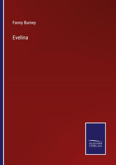 Fanny Burney: Evelina, Buch