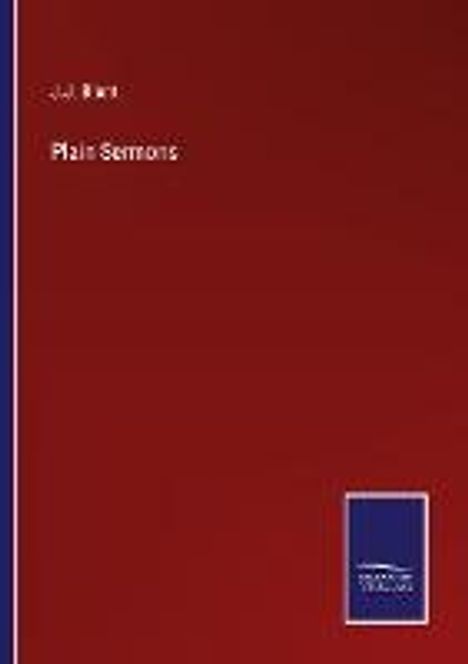 J. J. Blunt: Plain Sermons, Buch