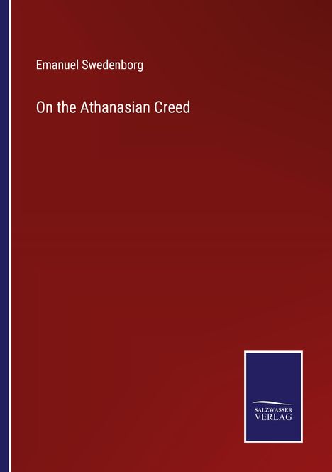 Emanuel Swedenborg: On the Athanasian Creed, Buch