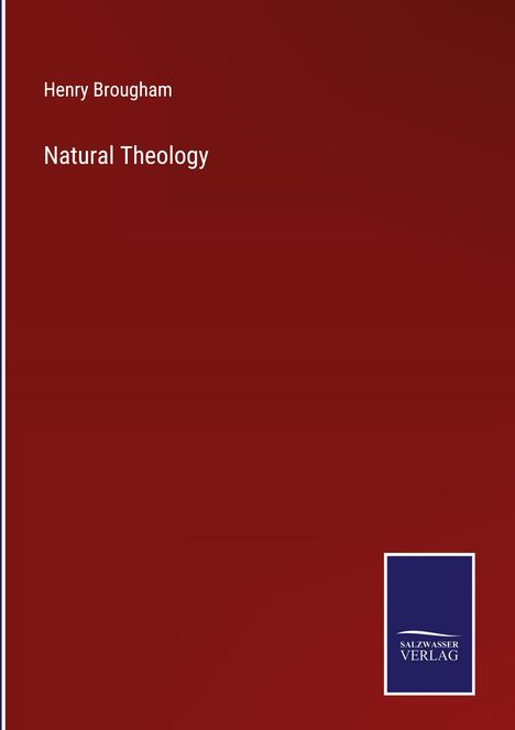Henry Brougham: Natural Theology, Buch