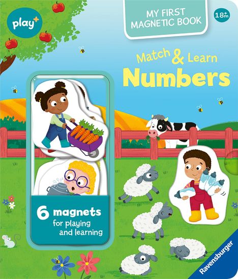 Kathrin Lena Orso: Play+ My first Magnetic Book: Match and Learn Numbers, Buch