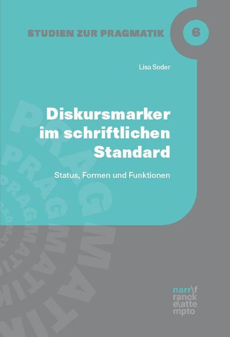 Lisa Soder: Diskursmarker im schriftlichen Standard, Buch