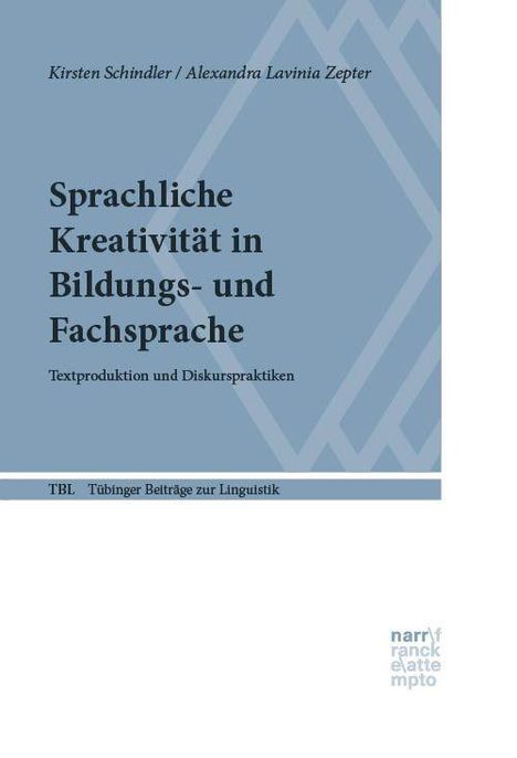 Sprachliche Kreativität in Bildungs- und Fachsprache, Buch