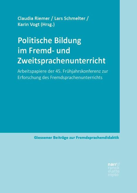 Politische Bildung im Fremd- und Zweitsprachenunterricht, Buch