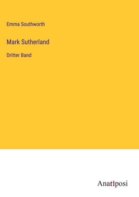 Emma Southworth: Mark Sutherland, Buch