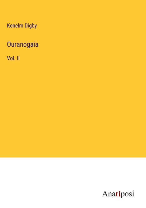 Kenelm Digby: Ouranogaia, Buch