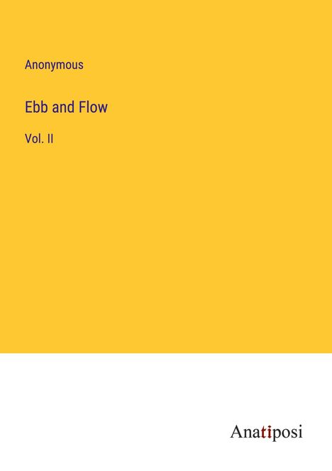 Anonymous: Ebb and Flow, Buch