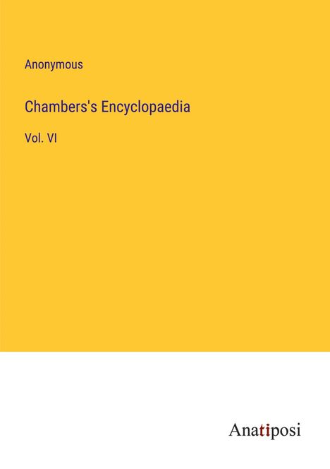 Anonymous: Chambers's Encyclopaedia, Buch