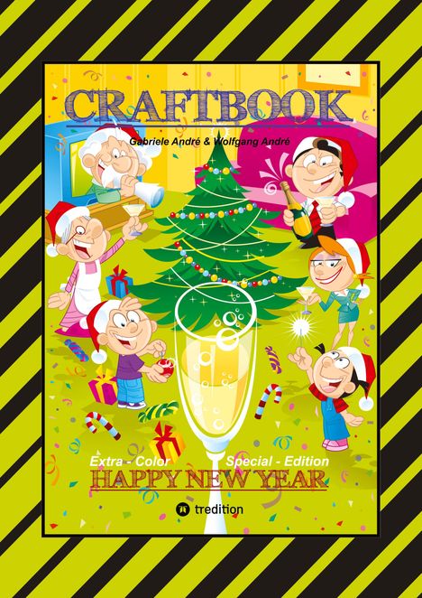 Gabriele André: Craftbook - Jubiläumsausgabe - Weihnachten - Wintersport Mit Mini &amp; Mani - Silvester - Kniffelige Rätsel - Spiel, Buch