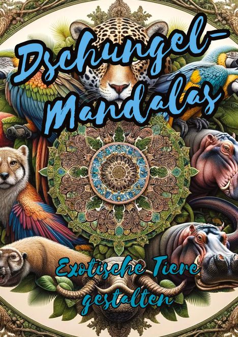 Christian Hagen: Dschungel-Mandalas: Exotische Tiere gestalten, Buch