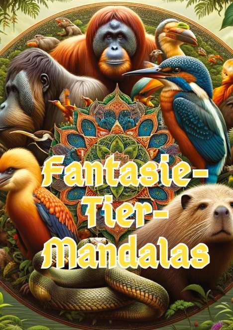 Christian Hagen: Fantasie-Tier-Mandalas: Kreative Kreaturen malen, Buch