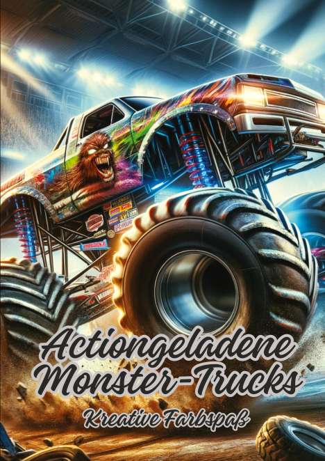 Diana Kluge: Actiongeladene Monster-Trucks, Buch