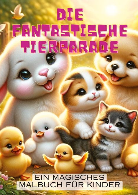 Christian Hagen: Die fantastische Tierparade: Ein magisches Malbuch für Kinder, Buch