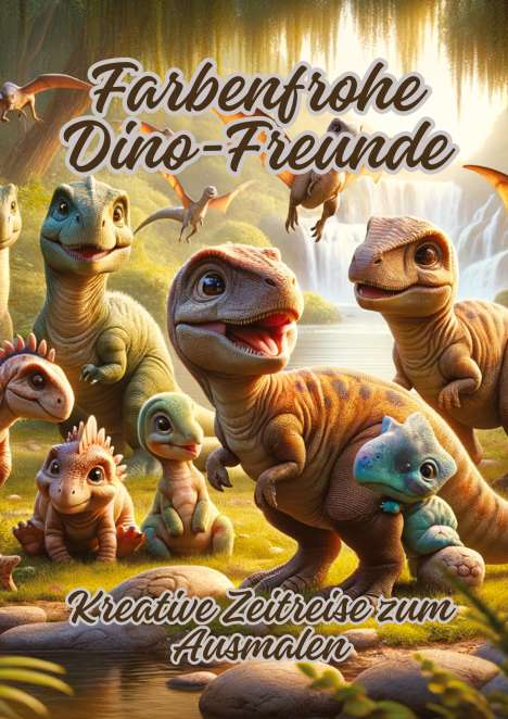 Diana Kluge: Farbenfrohe Dino-Freunde, Buch